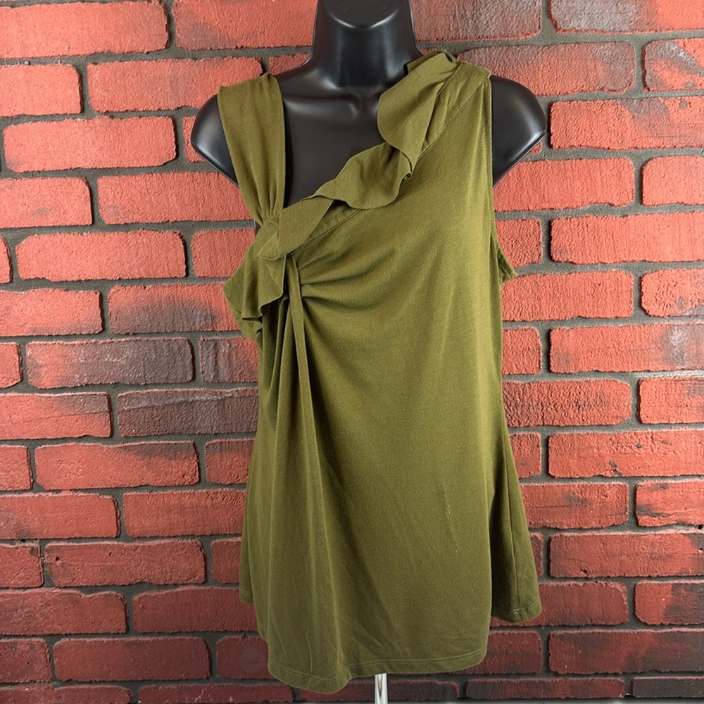 Jennifer Lopez Tank Top Womens Medium Green